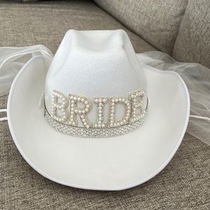 Bride Cowgirl Hat
